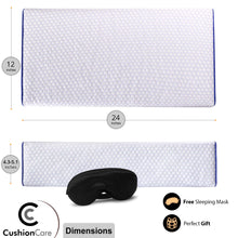 Load image into Gallery viewer, Cube Pillow with Adjustable Memory Foam for Side Sleepers