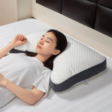 Load image into Gallery viewer, Curved Side Sleeper Pillow for Pain Relief Sleeping
