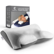 Load image into Gallery viewer, Original Contoured Cervical Memory Foam Pillow