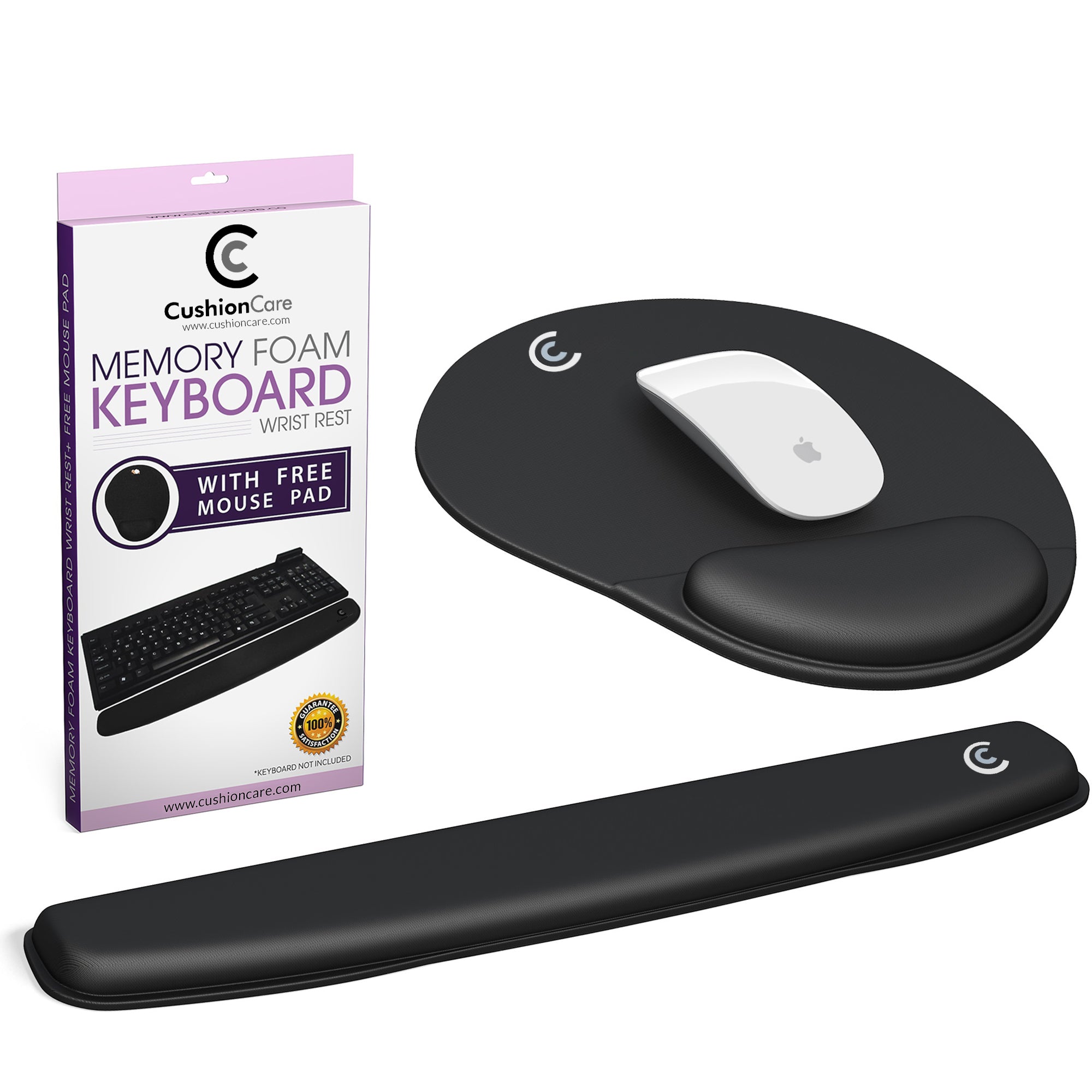 verkiezing binding Lot Premium Wrist Rests for Keyboard and Mouse Pad Set – CushionCare