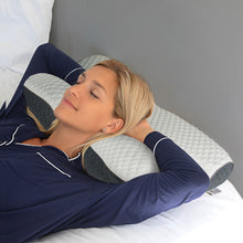 Load image into Gallery viewer, Bamboo Charcoal Cervical Neck Pillow for Pain Relief Sleeping
