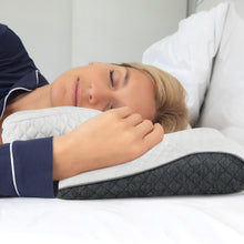 Load image into Gallery viewer, Bamboo Charcoal Cervical Neck Pillow for Pain Relief Sleeping
