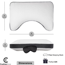 Load image into Gallery viewer, Curved Side Sleeper Pillow for Pain Relief Sleeping
