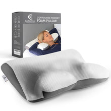 Load image into Gallery viewer, Cervical Memory Foam Pillow for Neck and Shoulder Pain Relief
